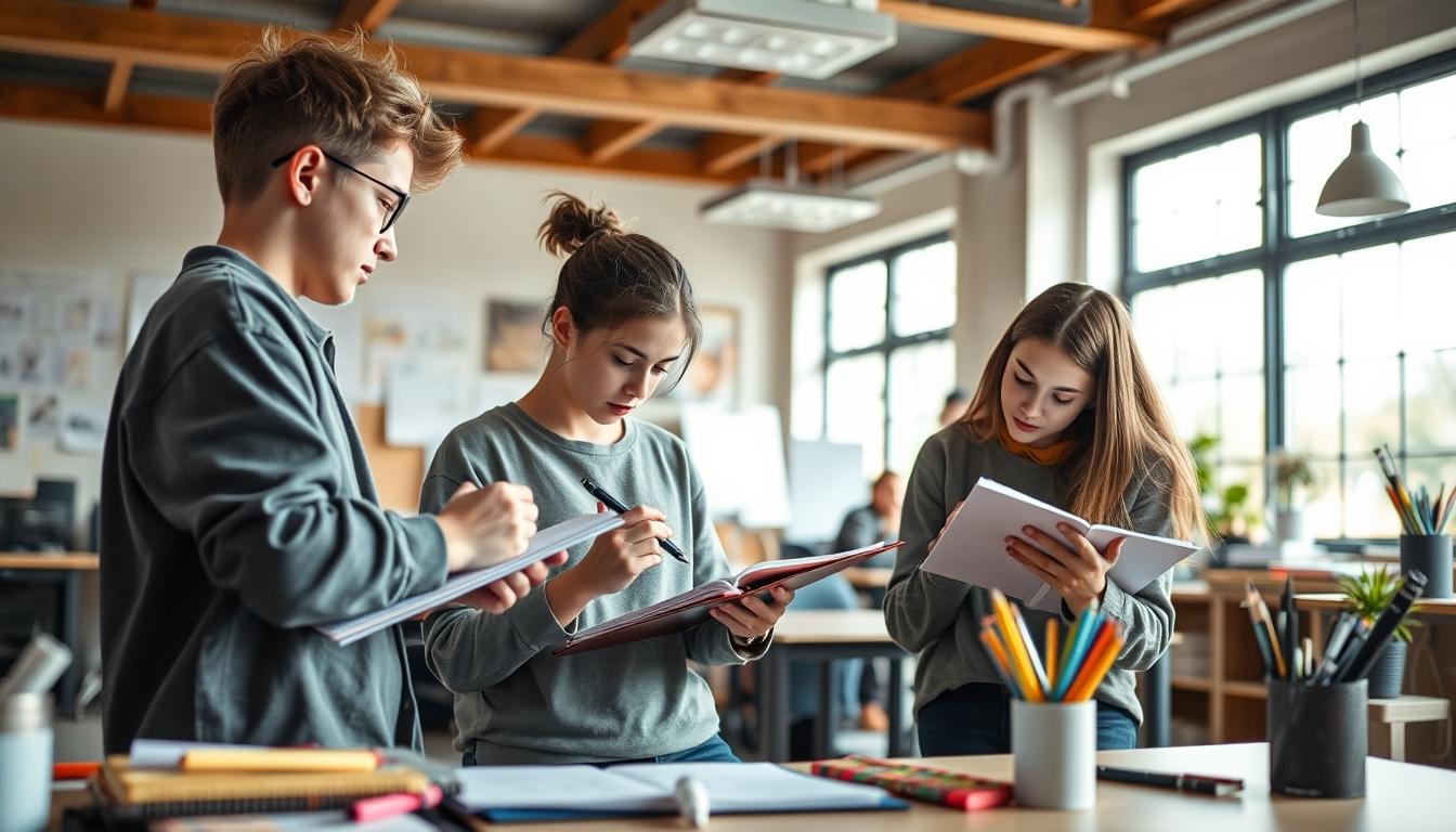 Digital learning platform with online study materials