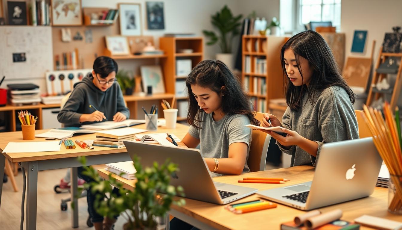 University campus and learning environment across Berlin